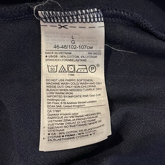 Banana Republic Performance Knit Polo Navy Size Large - Picture 4 of 8